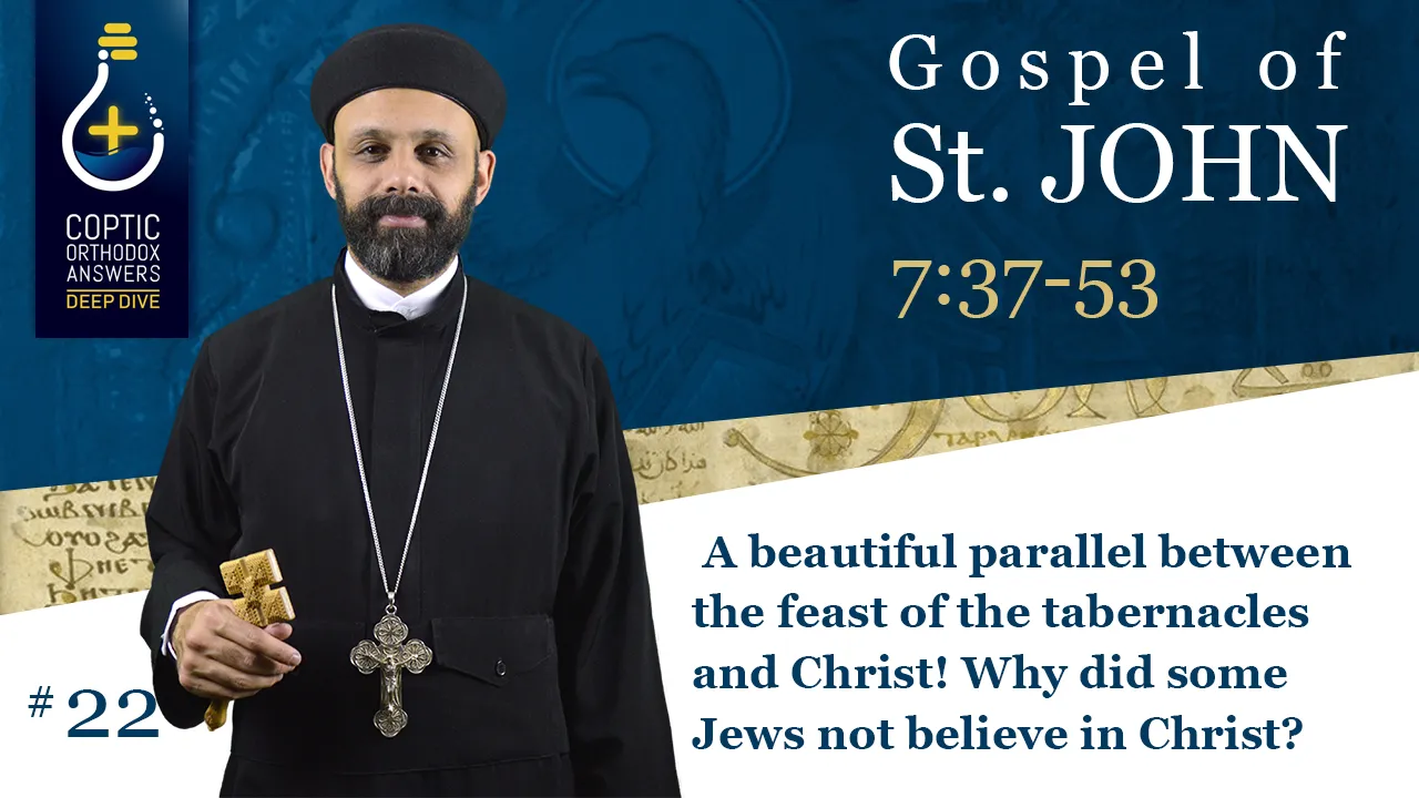 A beautiful parallel between the feast of the tabernacles and Christ! Why did some Jews not believe in Christ?