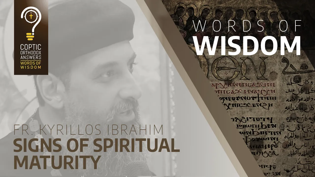 Signs of Spiritual Maturity